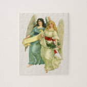 Weihnachten, Viktorianische Engel Puzzle (Vertikal)