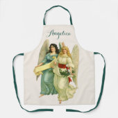 Weihnachten, Viktorianische Engel Schürze (Vorderseite)