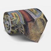 Weihnachten, Viktorianische Familie rund um Baum Krawatte (Gerollt)