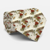 Weihnachten, Viktorianische Kinder Schlittenhund Krawatte (Gerollt)