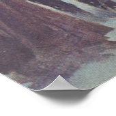 Weihnachten, Viktorianische Leute im Party Poster (Ecke)