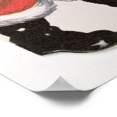 Weihnachten, Viktorianische Weihnachtskarte Poster (Ecke)