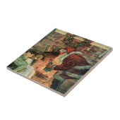 Weihnachten, Viktorianische Weihnachtskinder Fliese (Seite)