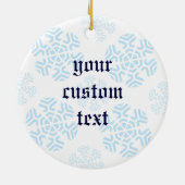 Weihnachten, Viktorianische Weihnachtskinder Keramikornament (Hinten)