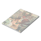 Weihnachten, Viktorianische Weihnachtskinder Notizblock (Rotiert)