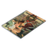 Weihnachten, Viktorianische Weihnachtskinder Notizblock (Linke Seite)