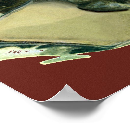 Weihnachten, Viktorianische Weihnachtskinder Poster (Ecke)