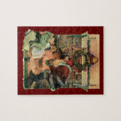 Weihnachten, Viktorianische Weihnachtskinder Puzzle (Horizontal)