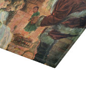 Weihnachten, Viktorianische Weihnachtskinder Schneidebrett (Ecke)