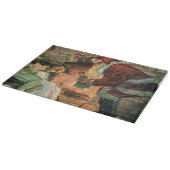 Weihnachten, Viktorianische Weihnachtskinder Schneidebrett (Ecke)