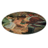 Weihnachten, Viktorianische Weihnachtskinder Schneidebrett (Ecke)