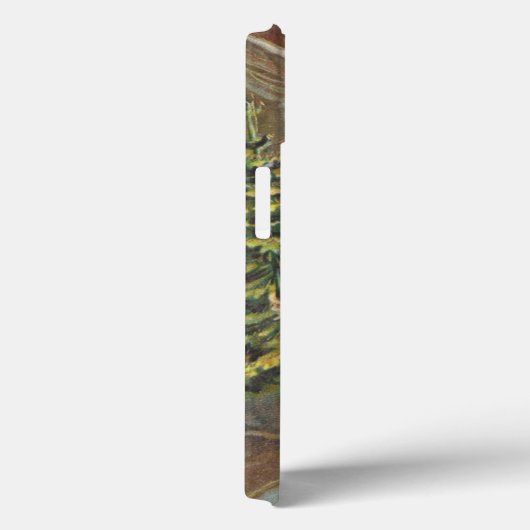 Weihnachten, Viktorianischer Engel mit Baum Case-Mate iPhone Hülle (Rückseite / Rechts)