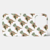 Weihnachten, Viktorianischer Engel mit Baum Case-Mate iPhone Hülle (Rückseite (Horizontal))