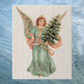Weihnachten, Viktorianischer Engel mit Baum Puzzle