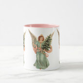 Weihnachten, Viktorianischer Engel mit Baum Tasse (Zentrum)