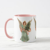 Weihnachten, Viktorianischer Engel mit Baum Tasse (Links)