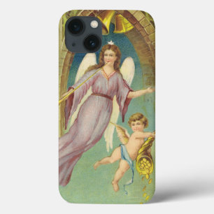 Weihnachten, Viktorianischer Engel mit Cherub Case-Mate iPhone Hülle