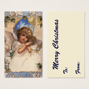 Weihnachten, Viktorianischer Engel mit goldenen Gl