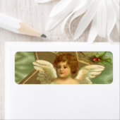 Weihnachten, Viktorianischer Engel mit Goldstern (Insitu)