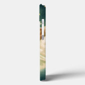 Weihnachten, Viktorianischer Engel mit Goldstern Case-Mate iPhone Hülle (Rückseite / Links)