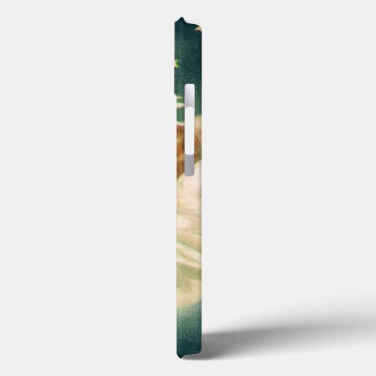 Weihnachten, Viktorianischer Engel mit Goldstern Case-Mate iPhone Hülle (Rückseite / Links)