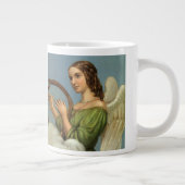 Weihnachten, Viktorianischer Engel mit Musikharte Jumbo-Tasse (Rechts)