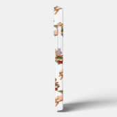 Weihnachten, Viktorianischer Engel und Blumenreath Case-Mate iPhone Hülle (Rückseite / Links)