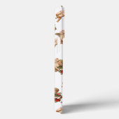 Weihnachten, Viktorianischer Engel und Blumenreath Case-Mate iPhone Hülle (Rückseite / Rechts)