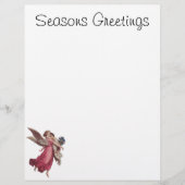 Weihnachten, Viktorianischer Wächter Angel (Vorderseite)