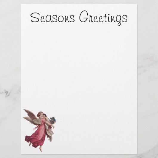 Weihnachten, Viktorianischer Wächter Angel (Vorderseite)