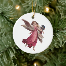 Weihnachten, Viktorianischer Wächter Angel Keramikornament