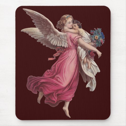 Weihnachten, Viktorianischer Wächter Angel Mousepad (Vorne)