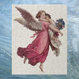 Weihnachten, Viktorianischer Wächter Angel Puzzle