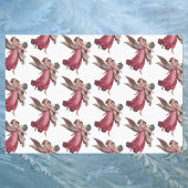 Weihnachten, Viktorianischer Wächter Angel Seidenpapier