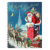 Weihnachten Viktorianischer Weihnachtsmann am Kami Notizblock (Vorderseite)