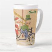 Weihnachten, Viktorianischer Weihnachtsmann auf de Milchtasse (Rechte Ecke)