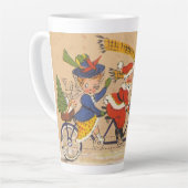 Weihnachten, Viktorianischer Weihnachtsmann auf de Milchtasse (Linke Ecke)