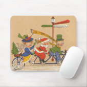 Weihnachten, Viktorianischer Weihnachtsmann auf de Mousepad (Mit Mouse)