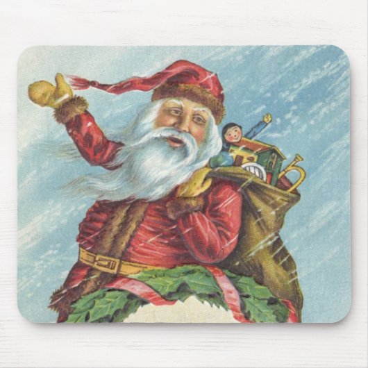 Weihnachten, Viktorianischer Weihnachtsmann auf de Mousepad (Vorne)