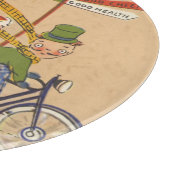 Weihnachten, Viktorianischer Weihnachtsmann auf de Schneidebrett (Ecke)