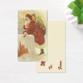 Weihnachten Viktorianischer Weihnachtsmann im Schl (Schreibtisch)