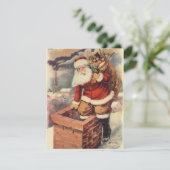 Weihnachten Viktorianischer Weihnachtsmann im Schl (Stehend Vorderseite)