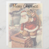 Weihnachten Viktorianischer Weihnachtsmann im Schl (Vorne/Hinten)