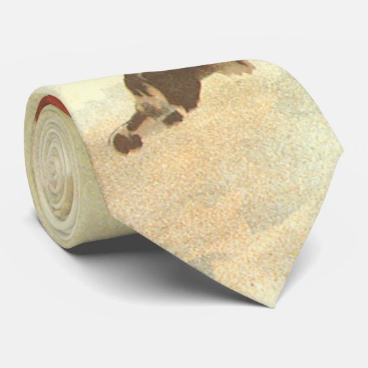 Weihnachten Viktorianischer Weihnachtsmann im Schl Krawatte (Gerollt)