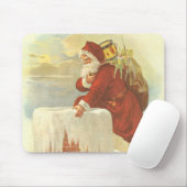 Weihnachten Viktorianischer Weihnachtsmann im Schl Mousepad (Mit Mouse)