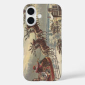 Weihnachten, Viktorianischer Weihnachtsmann im Sle Case-Mate iPhone Hülle (Rückseite)