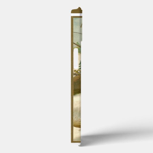 Weihnachten, Viktorianischer Weihnachtsmann im Sle Case-Mate iPhone Hülle (Rückseite / Rechts)