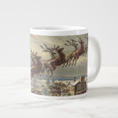 Weihnachten, Viktorianischer Weihnachtsmann im Sle Jumbo-Tasse (Vorderseite Rechts)