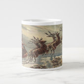 Weihnachten, Viktorianischer Weihnachtsmann im Sle Jumbo-Tasse (Vorderseite)