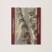 Weihnachten, Viktorianischer Weihnachtsmann im Sle Puzzle (Vertikal)